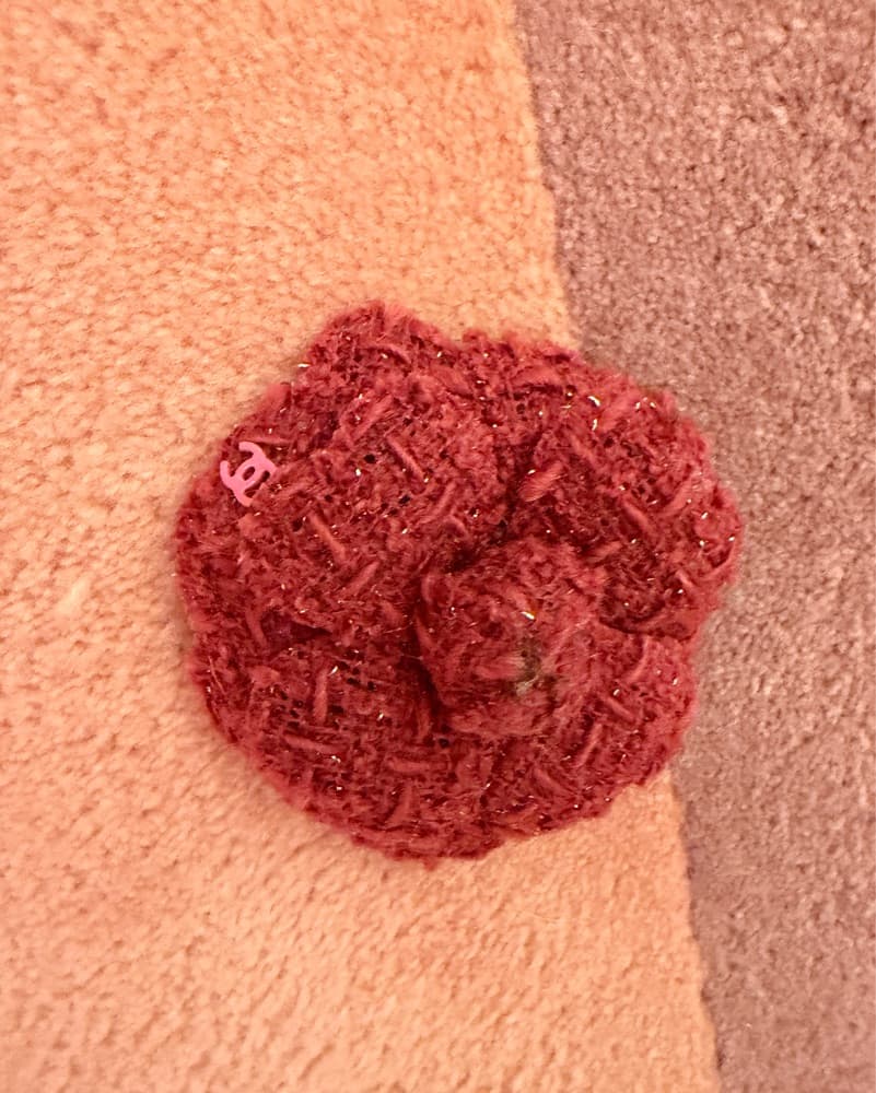 Chanel Tweed Broach  - Image 1