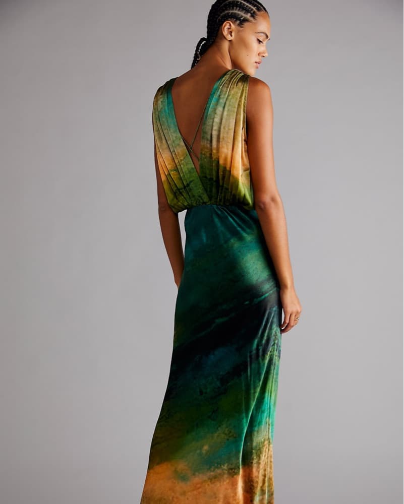 Mes Demoiselles Silk Dress - Image 5