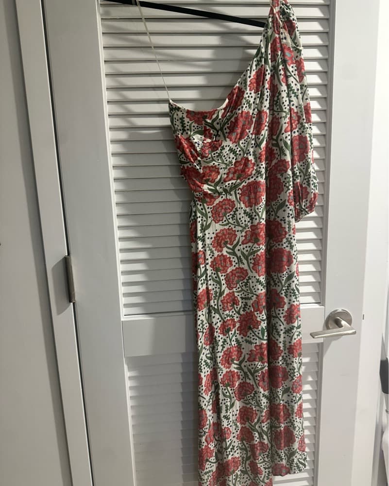 Floral Print Midi Dress - Image 4