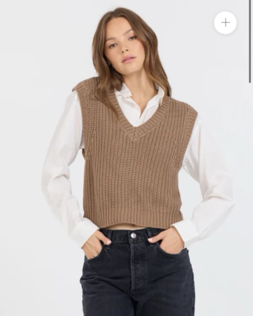 Vintage Havana M Double Layered Top - Image 1