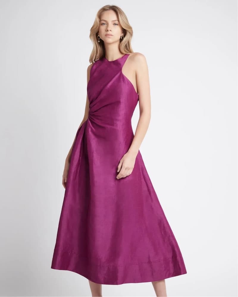 Aje Chateau Cutout Pink Dress - Image 3