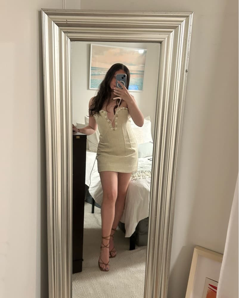 Shell Mini Dress - Image 1