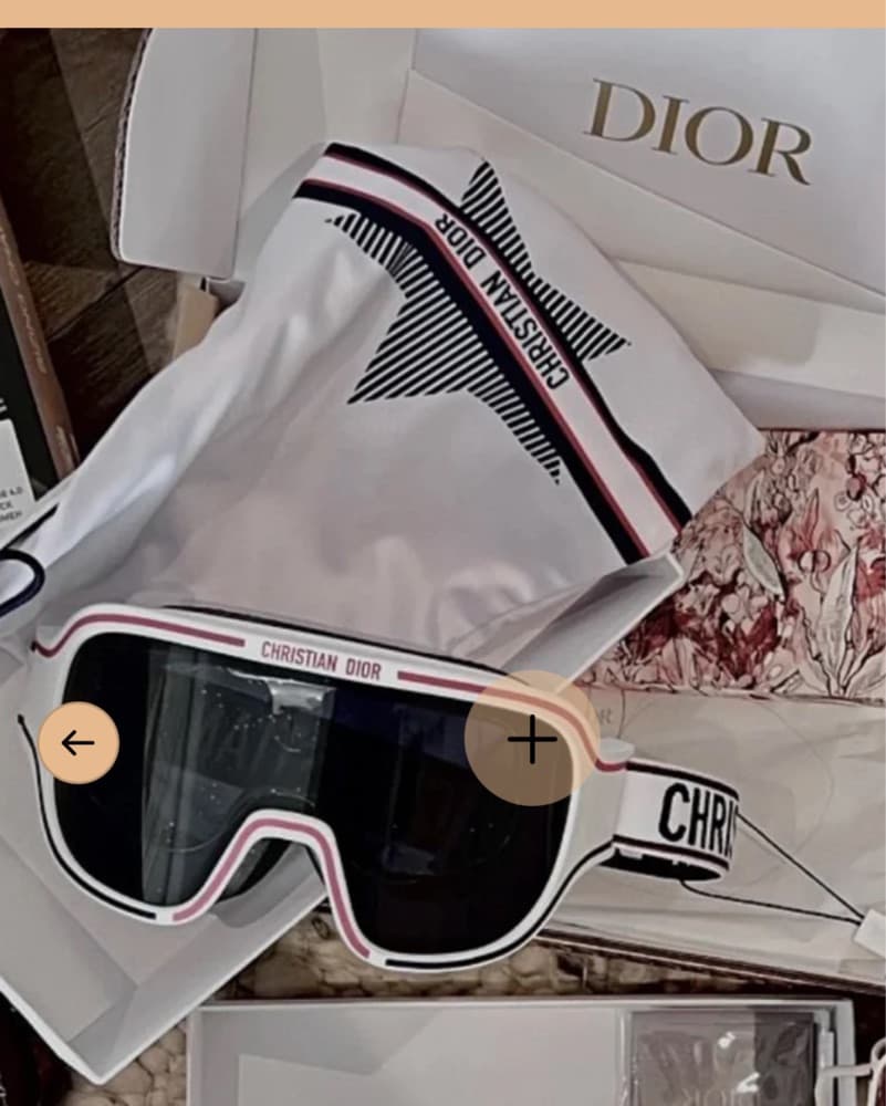 Christian Dior Rossignol Ski Goggles - Image 3