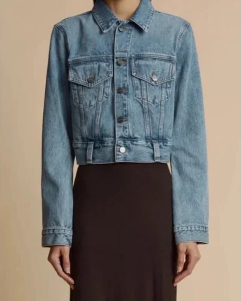 Khaite Rizzo Jean Jacket xs - Image 1