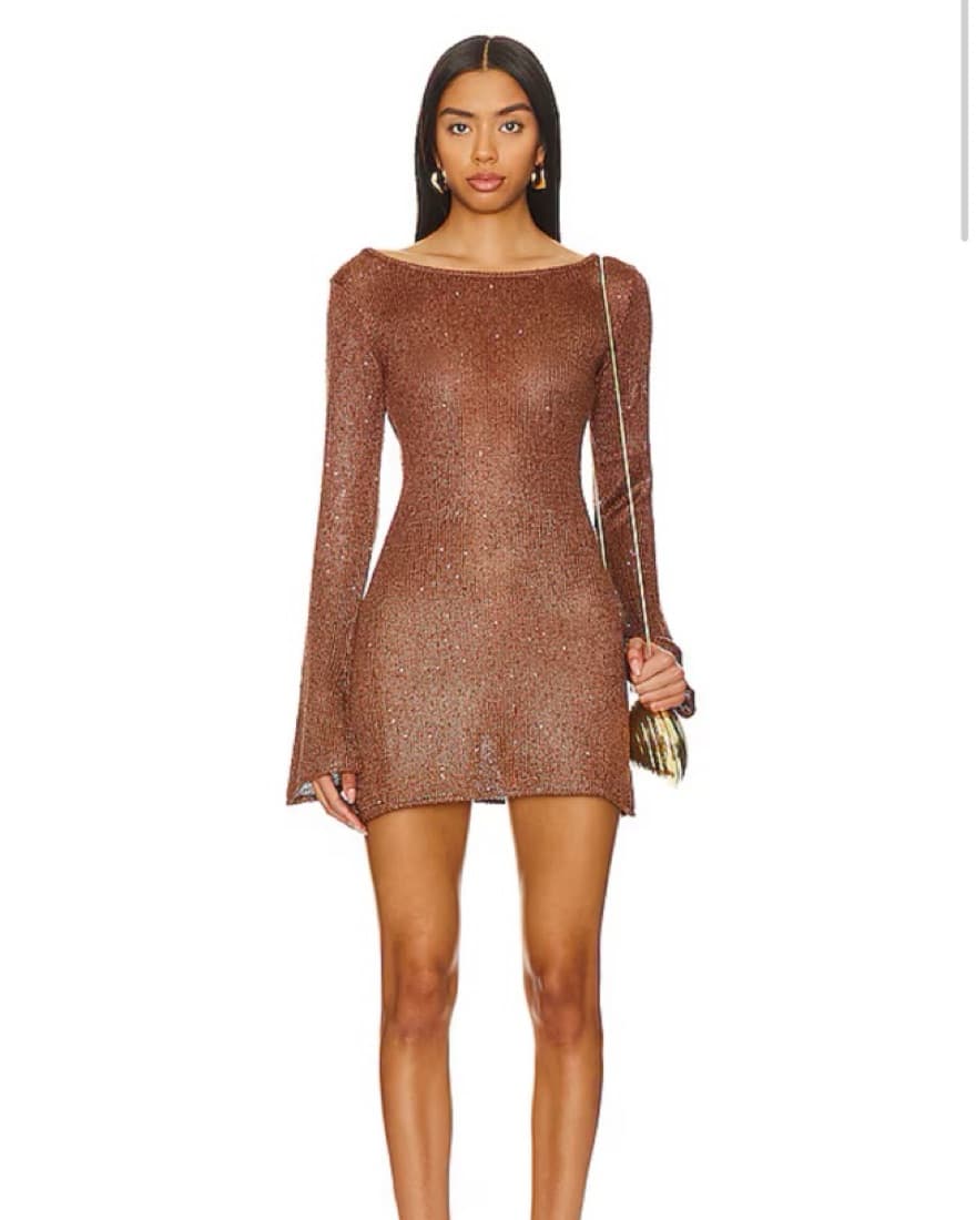 Asta Resort Maya Sleeve Mini Dress  - Image 4