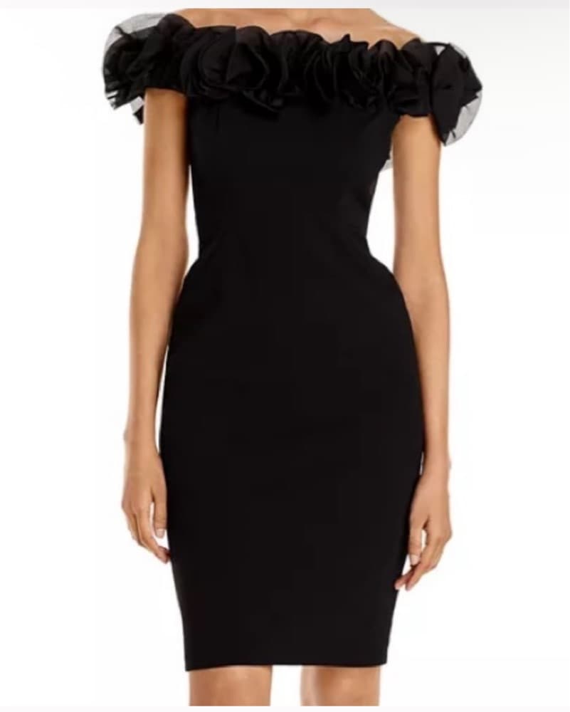 Aidan Mattox Off-the-Shoulder Dress - Image 2