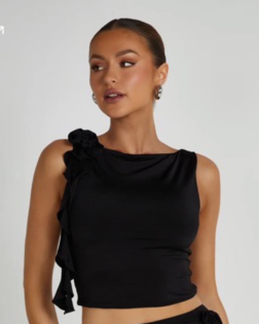 Sleeveless Rose Top  - Image 1