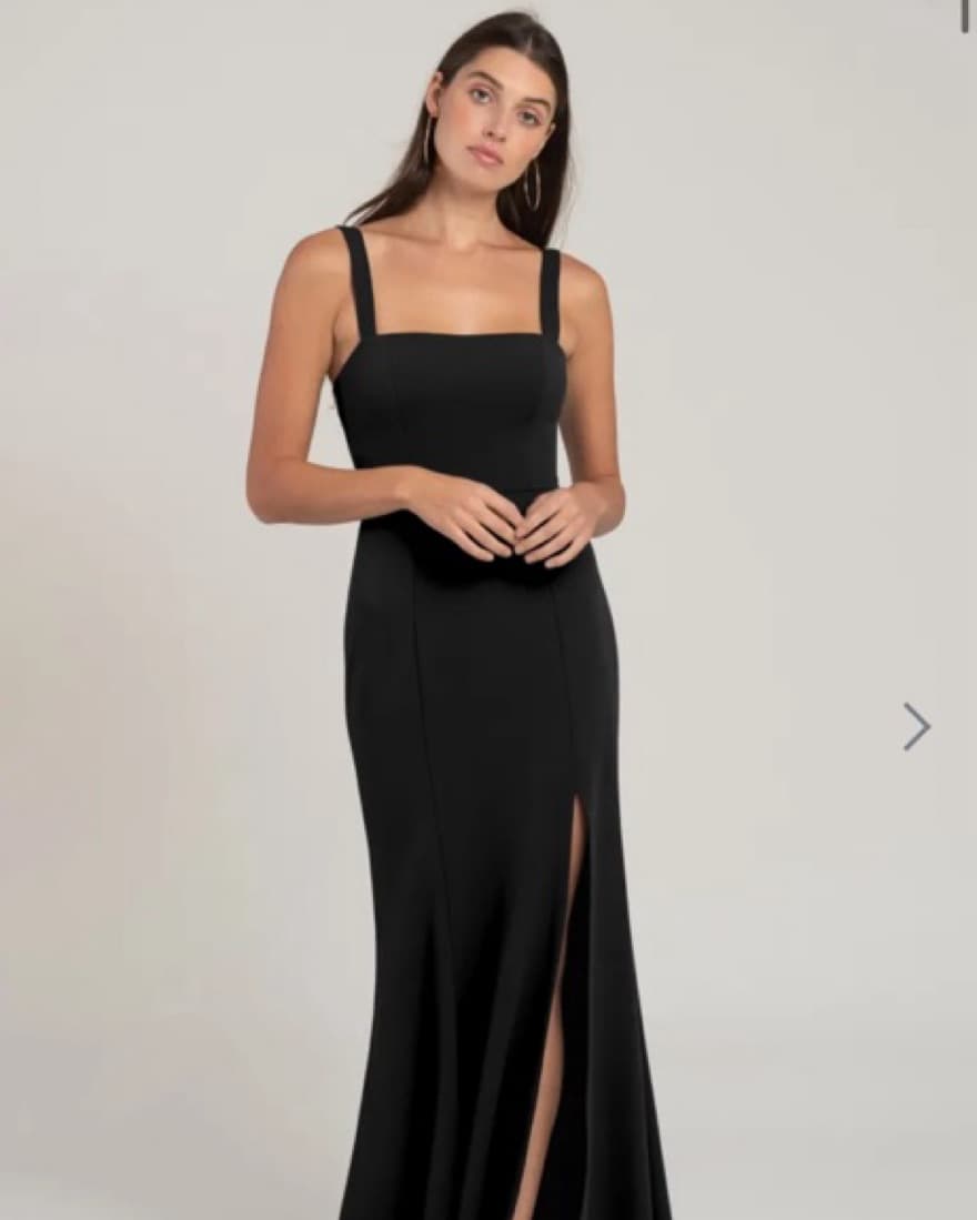 Jenny Yoo jenner Crepe Squareneck  - Image 1