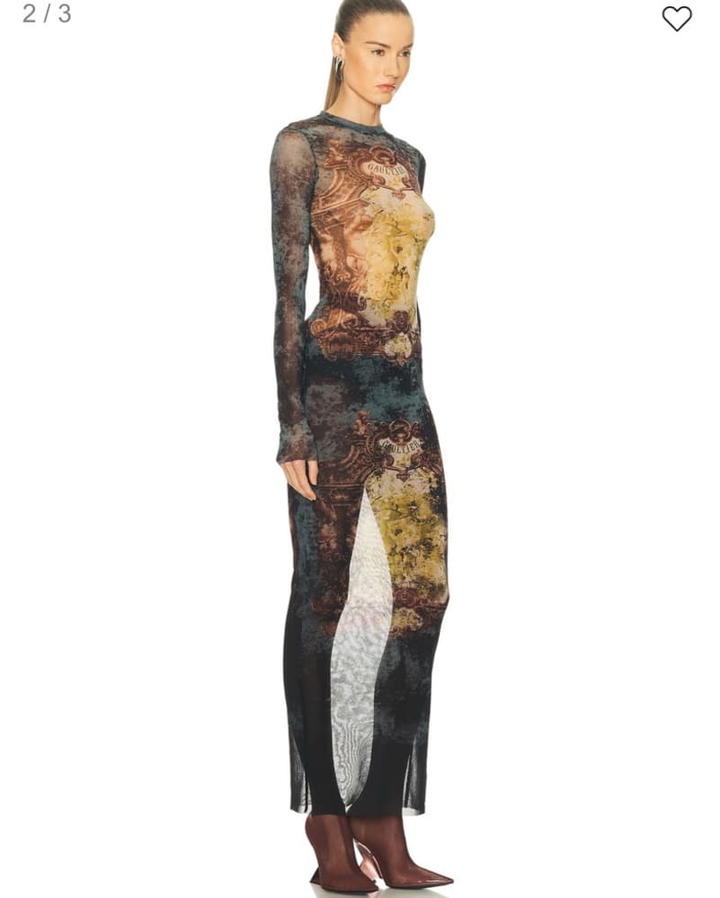 JPG Floral Maxi Dress - Image 1