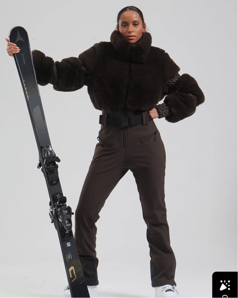 Brown Ski Suit  - Image 2