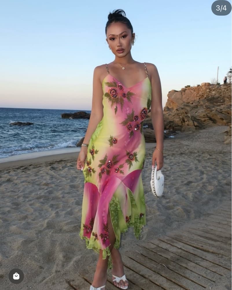 Cybersweetie Coral Gown - Image 1