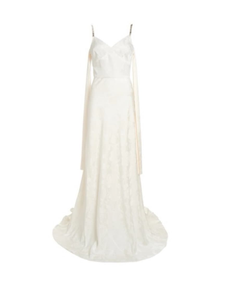 Markarian Circe Floral Jacquard Gown - 2 - Image 2