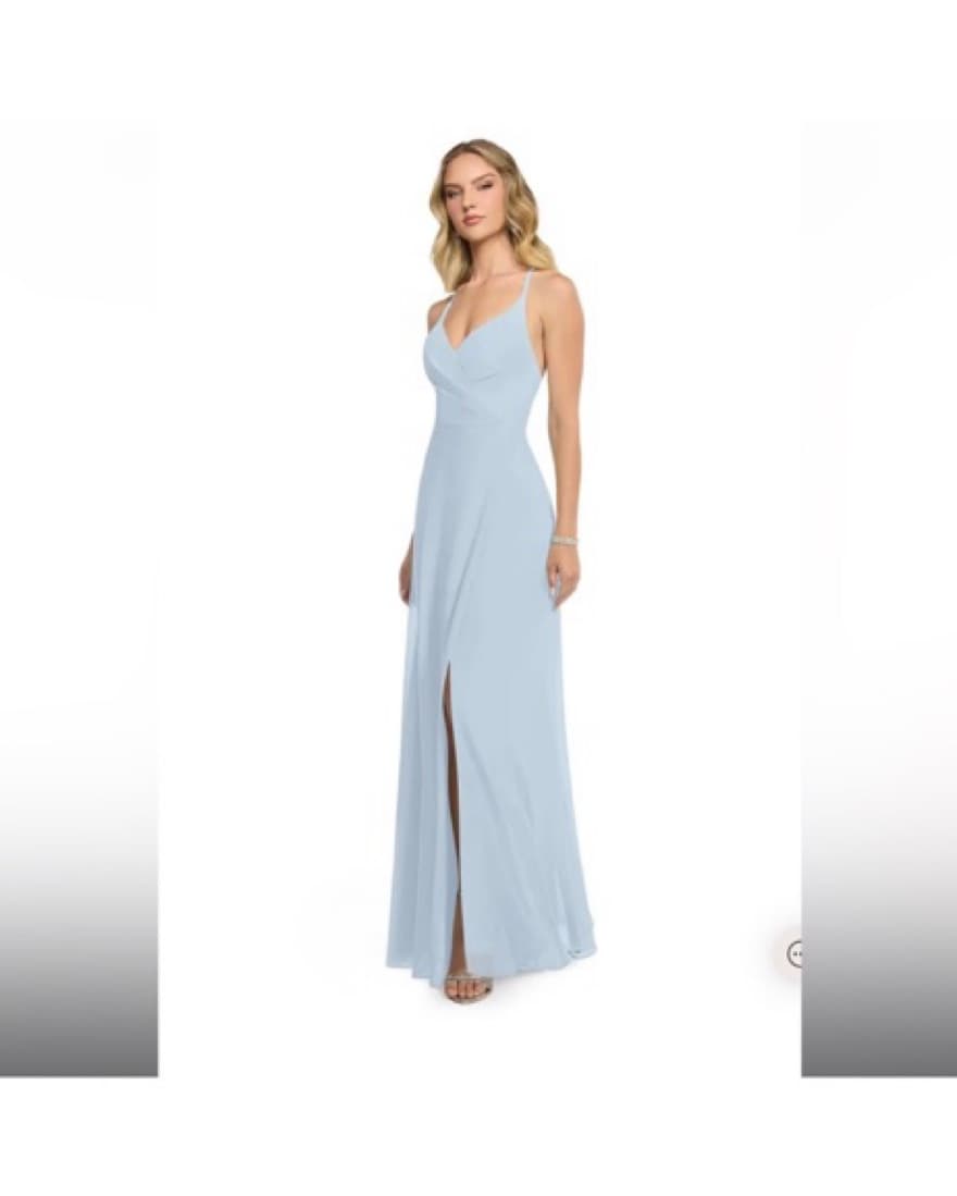 Azzazie Davis Bridesmaid Dress In Mist  - Image 1