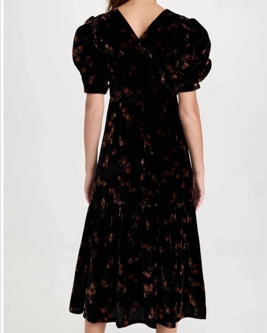 SEA Velvet Dress  - Image 4
