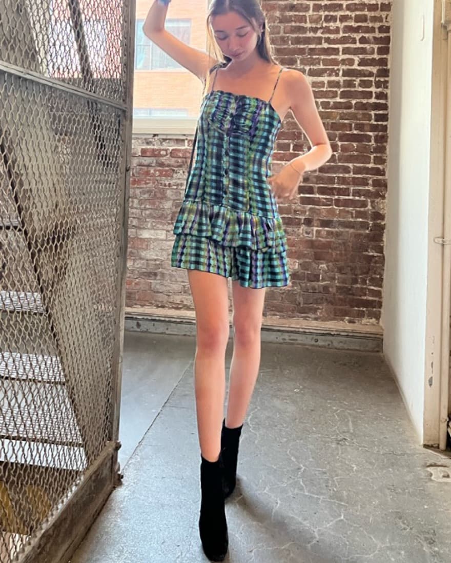 Unique Drop Waist Harajuku Dress  - Image 1