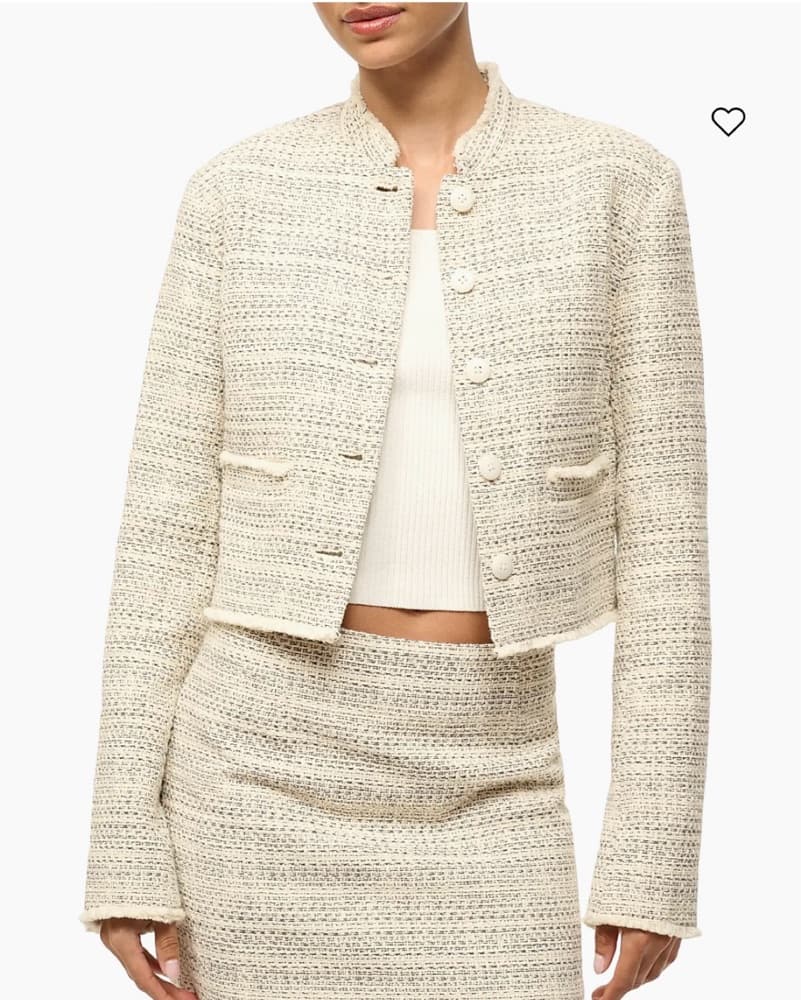 Staud Costero Tweed Jacket - Image 2