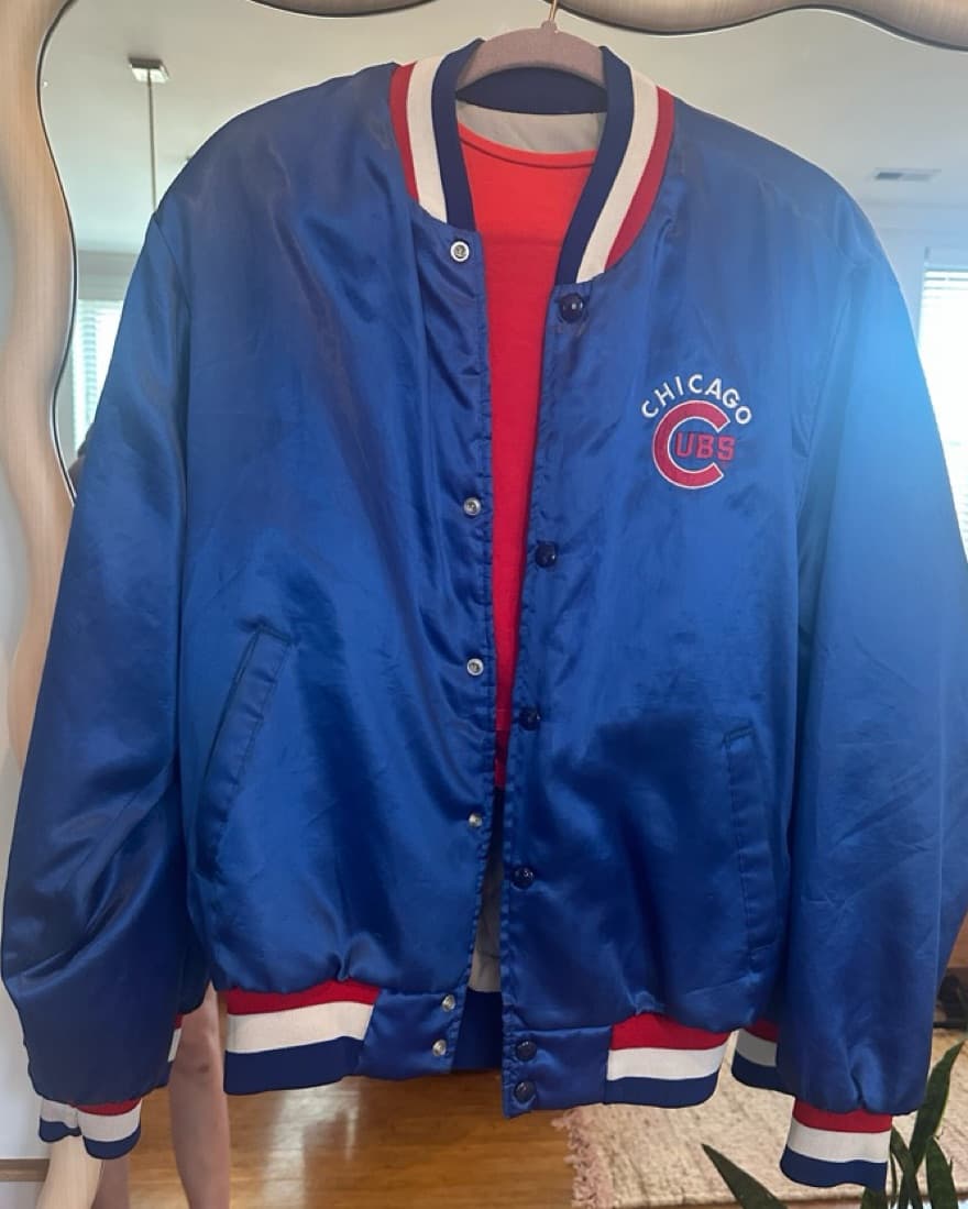 Vintage Cubs Varsity Jacket - Image 1