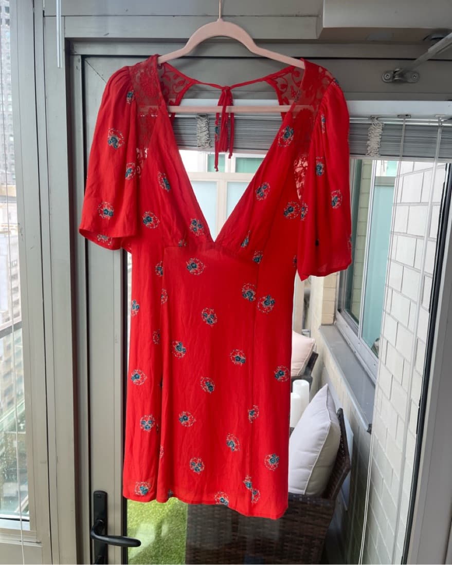Free People Floral Dress - Image 3