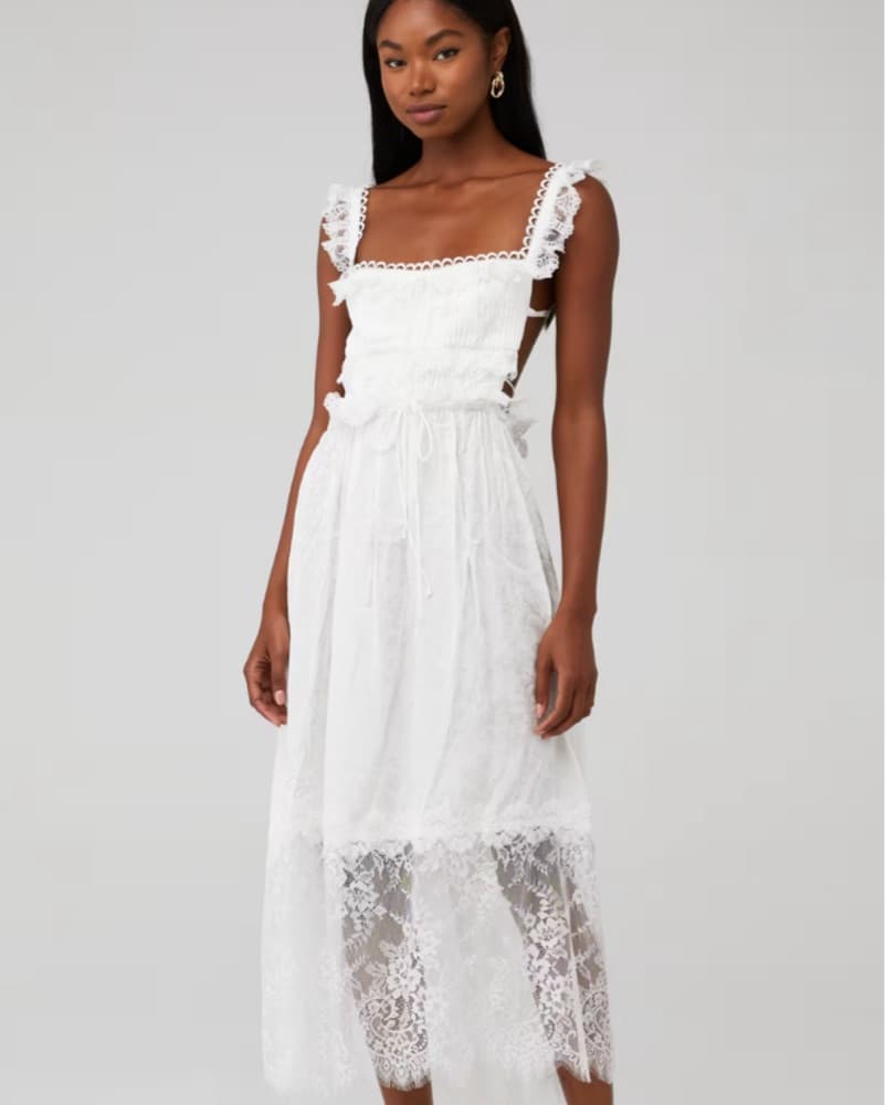 For Love And Lemons Deane Midi Dress - Image 1