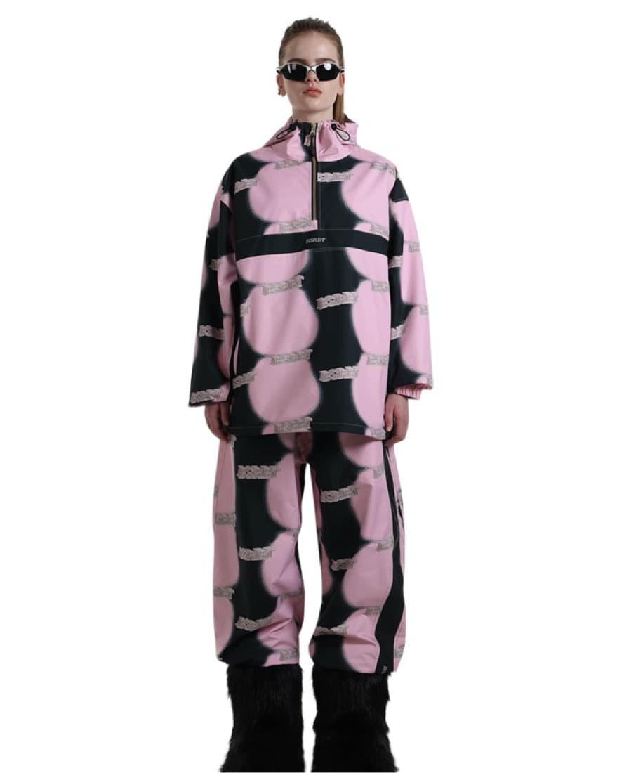 BSRABBIT Pink Snowboarding Pants - Image 6