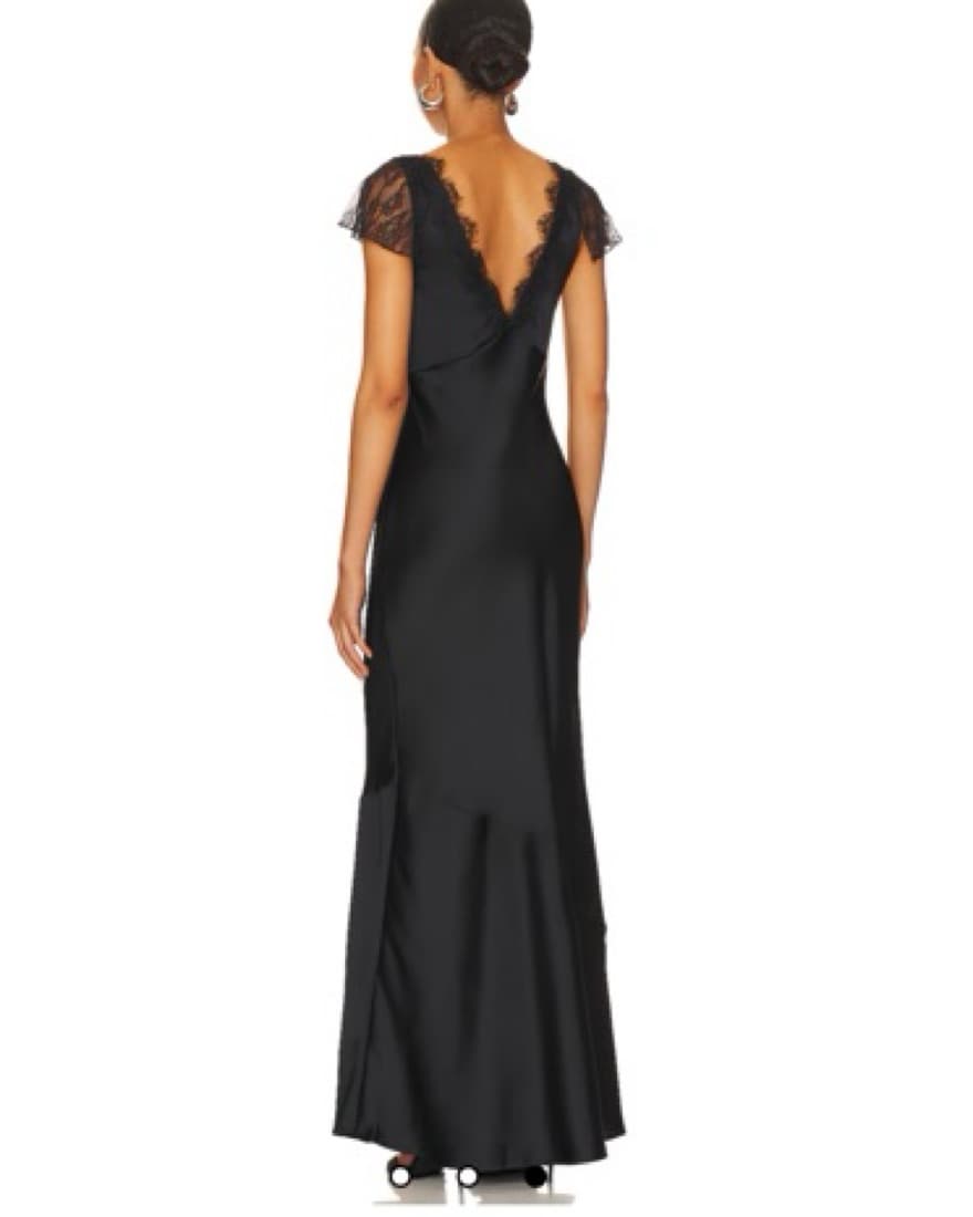 We Wore What Black Wedding Guest Dress - Image 4