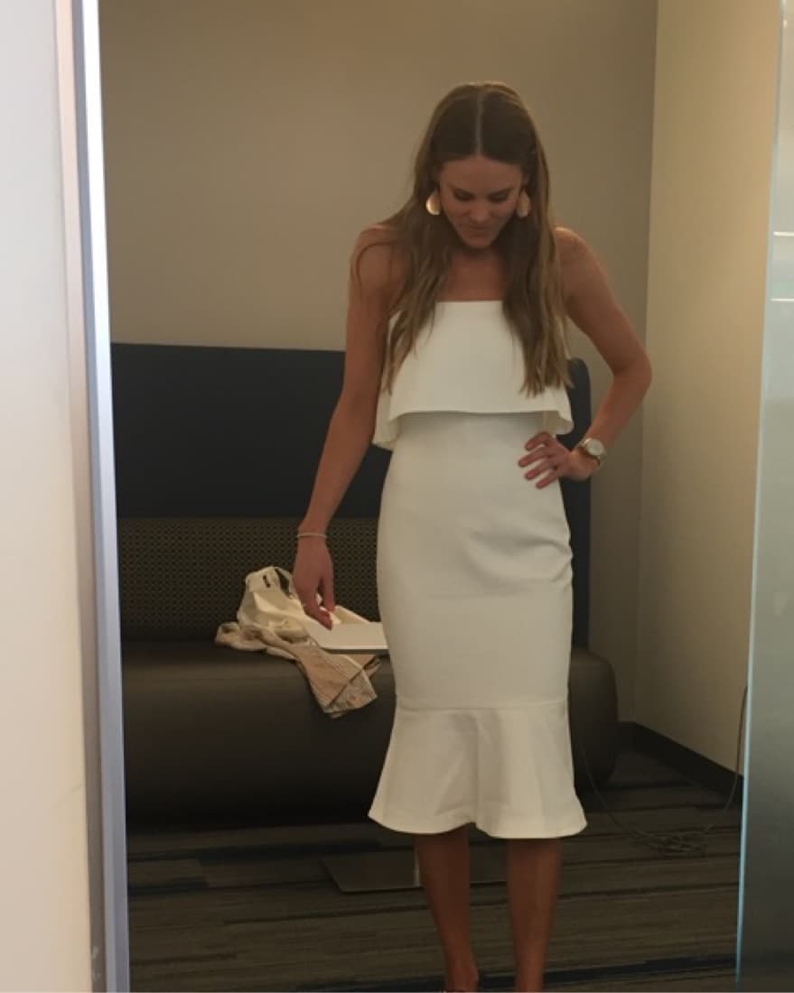 LIKELY / Conrad Dress White - Image 2
