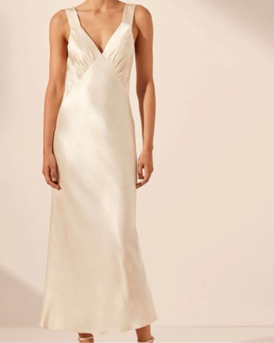 Shona Joy La Lune Plunge Midi Dress - Image 2