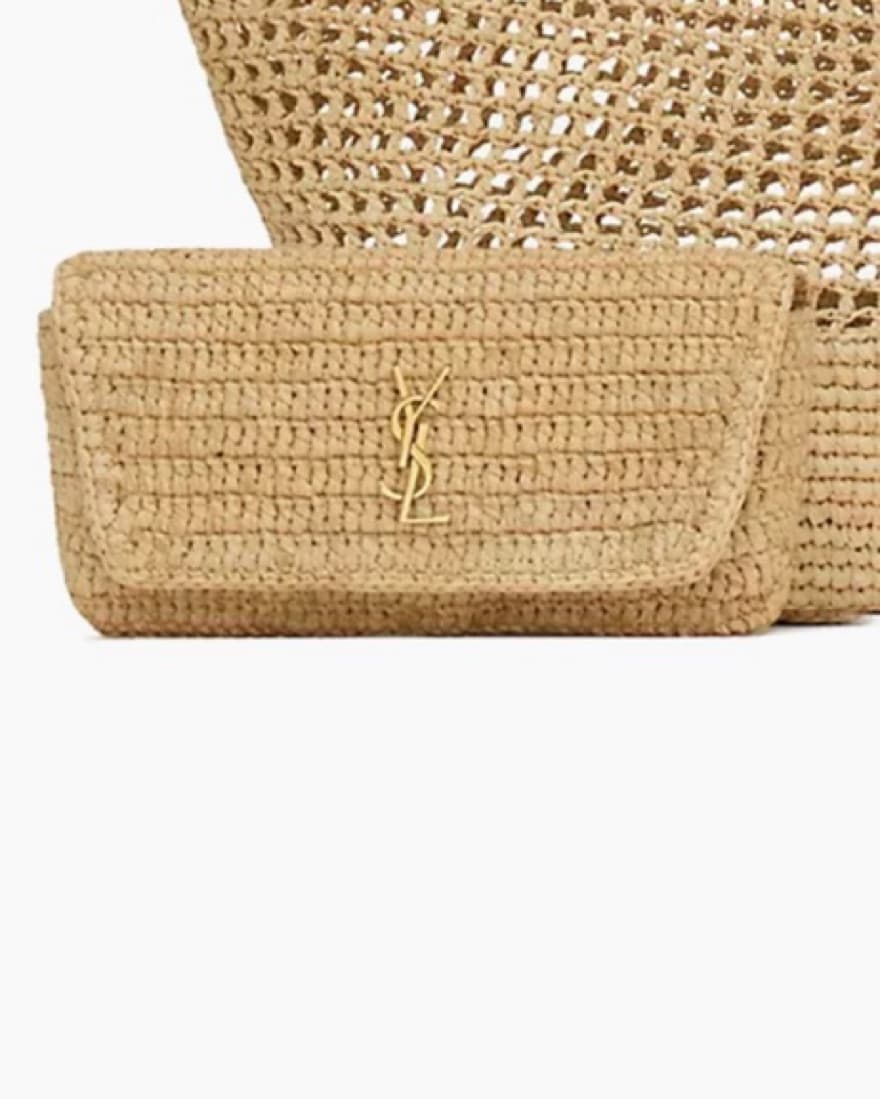 YSL Saint Laurent Beach Vacation Tote - Image 2