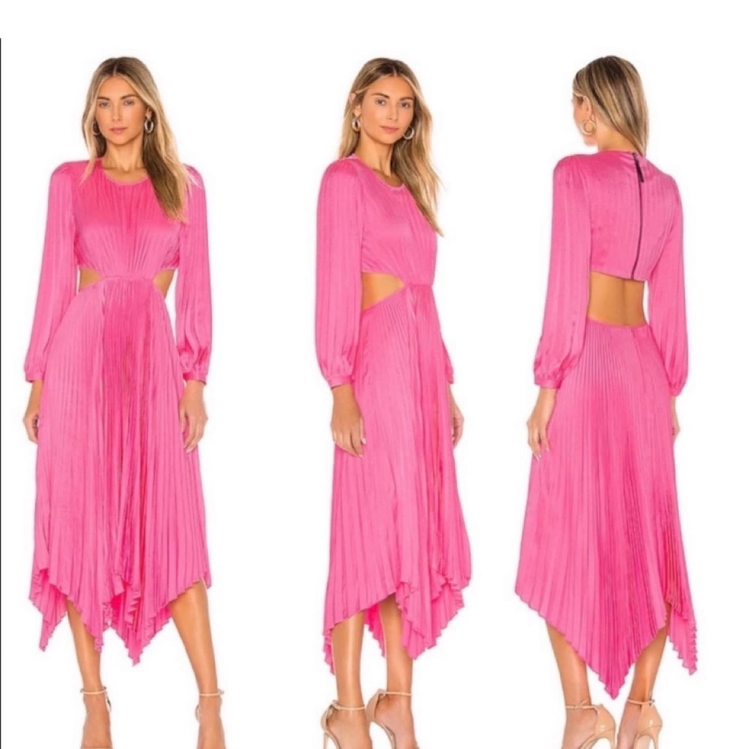 ALC Pink Midi Gown - Image 6