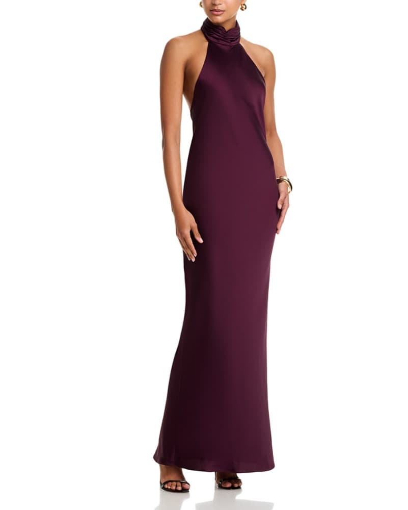 Ramy Brook Tatiana Gown in Blackberry  - Image 1