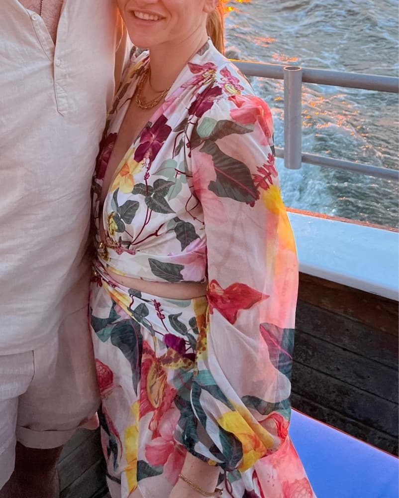 Vibrant Floral Maxi Dress - Image 2