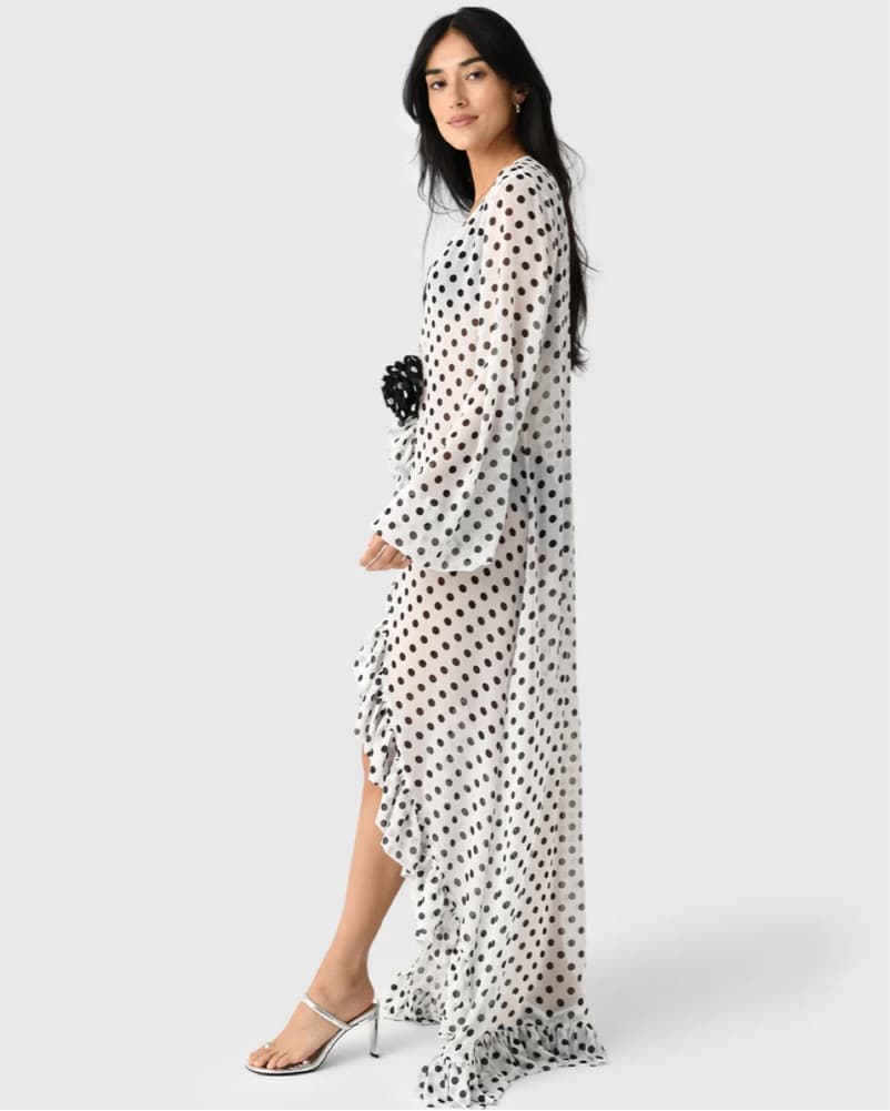Caroline Constas Charlize Coverup Pink - Image 3