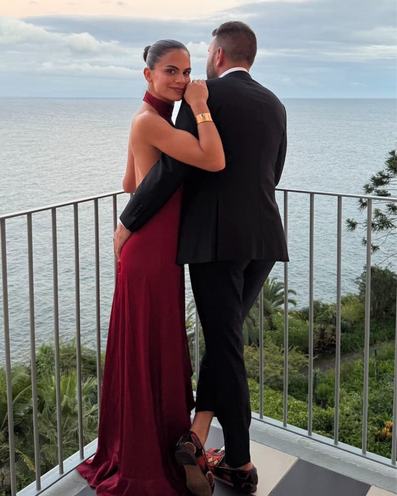 NBD AVANI Gown in Oxblood - Image 1