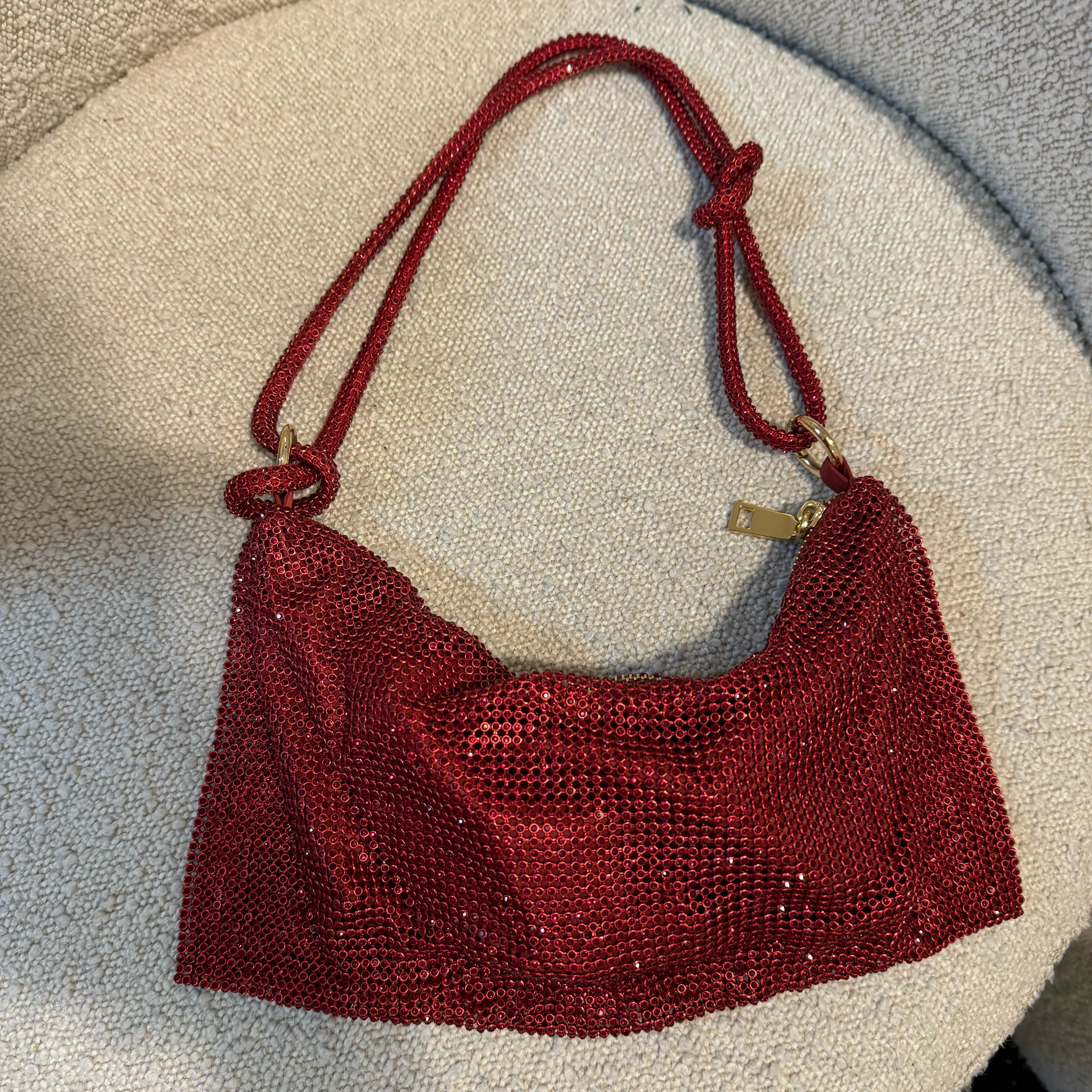 Red Sparkly Bag - Image 1