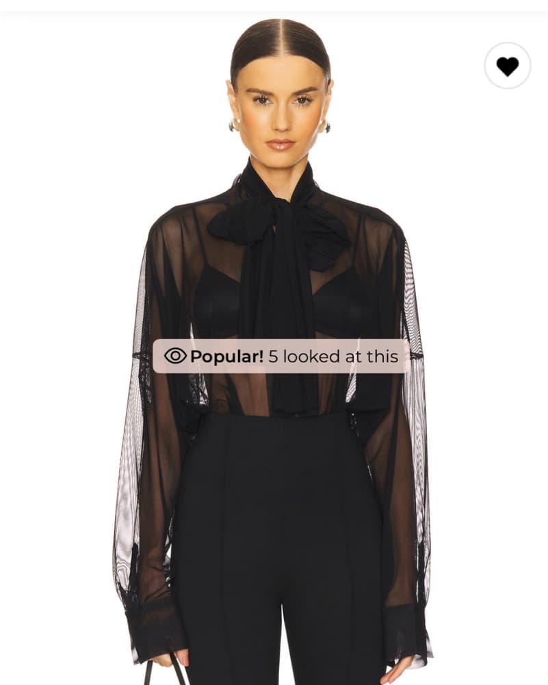 Norma Kamali Oversized Bow Bodysuit - Image 1