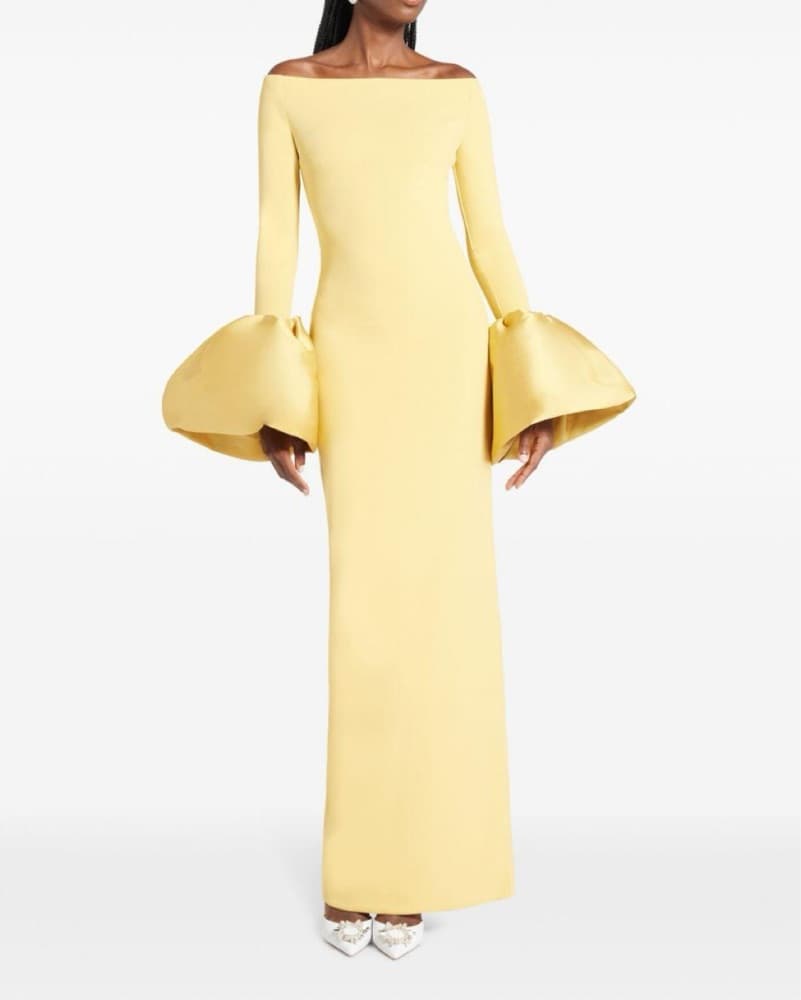 Solace London Yellow Gown - Image 1