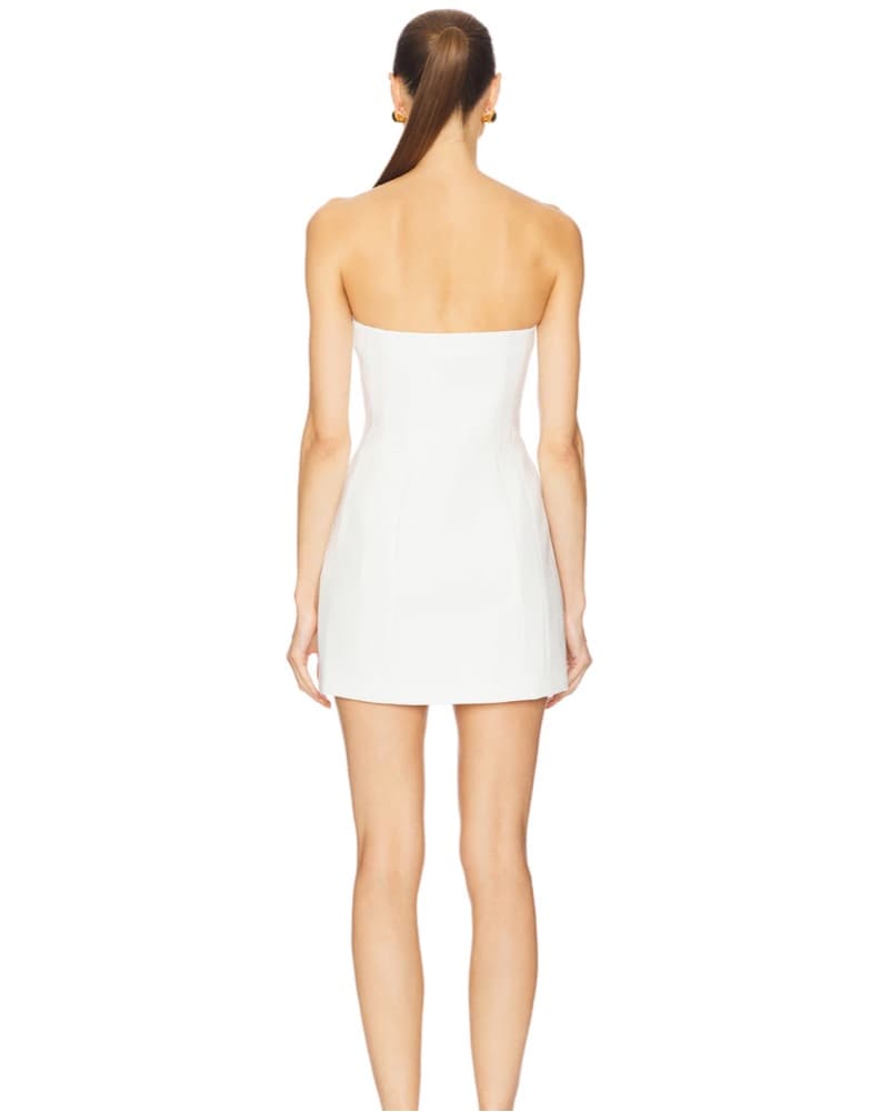 A.L.C. White Mini Dress - Image 3