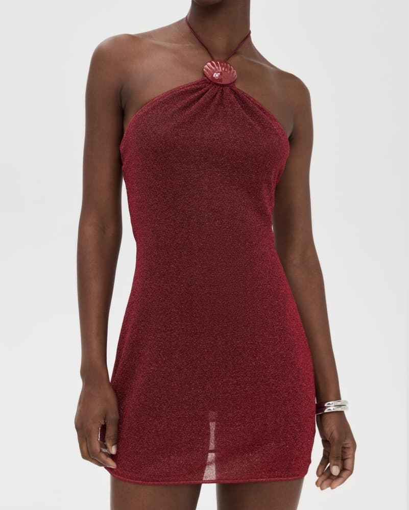 OSEREE Lumiere Shell Necklace Dress - Image 3