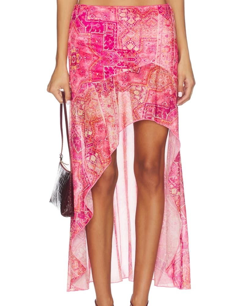 Vibrant Printed Skirt - Image 1