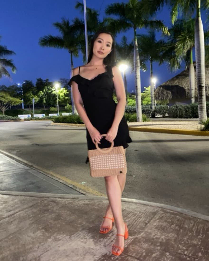 Lulu’s Black Cocktail Mini Dress - Image 1