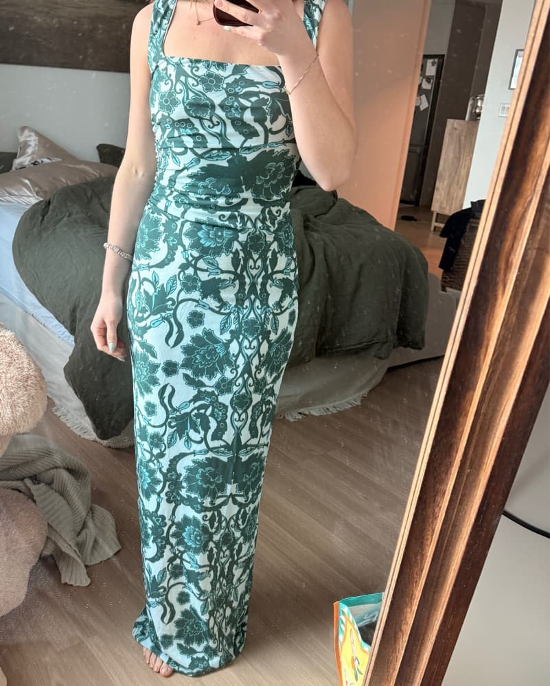 Rumer Square Neck Maxi Dress - Image 3