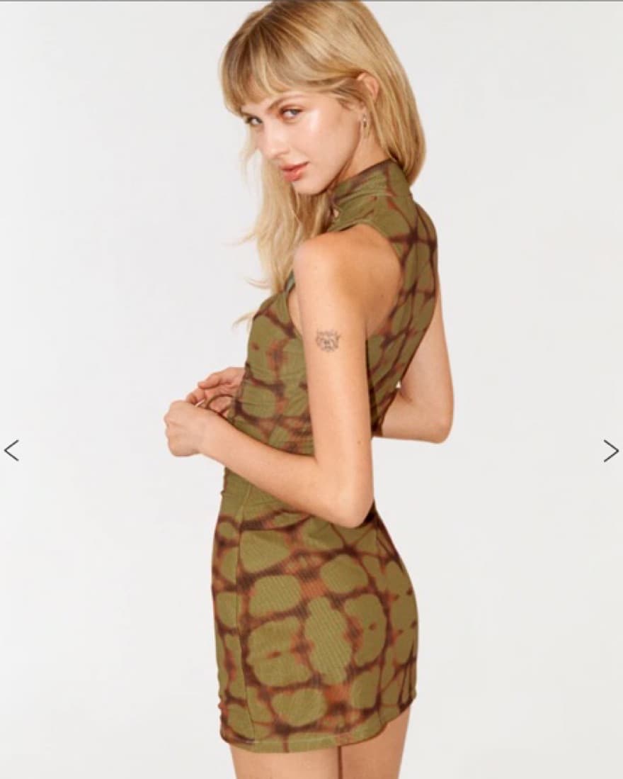 With Jean Amethyst Mini Dress - Image 1