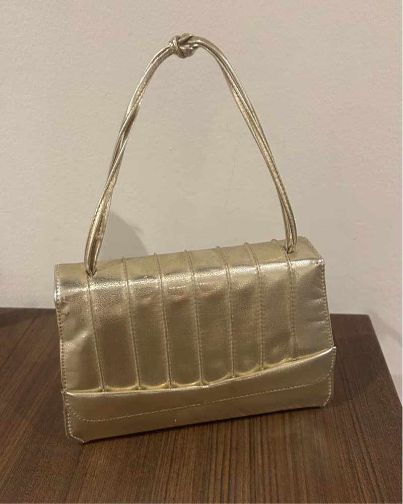 Gold Handbag - Image 1