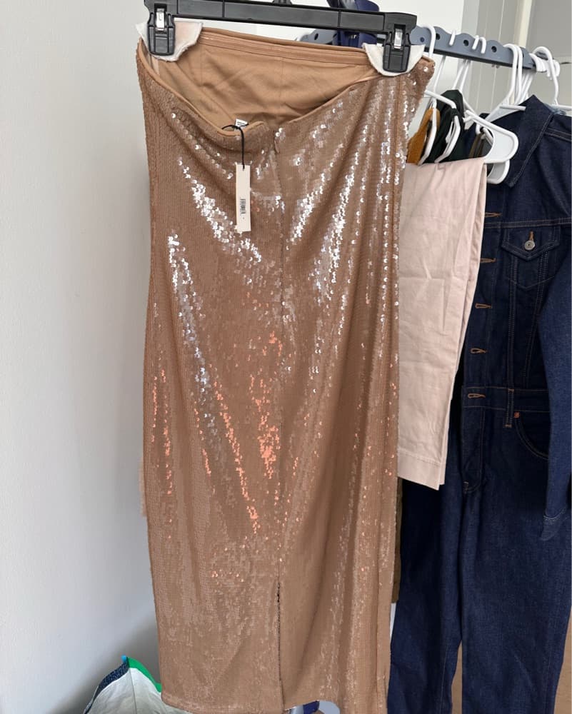 Nude Sequins Cocktail Dress- NWT - Image 5