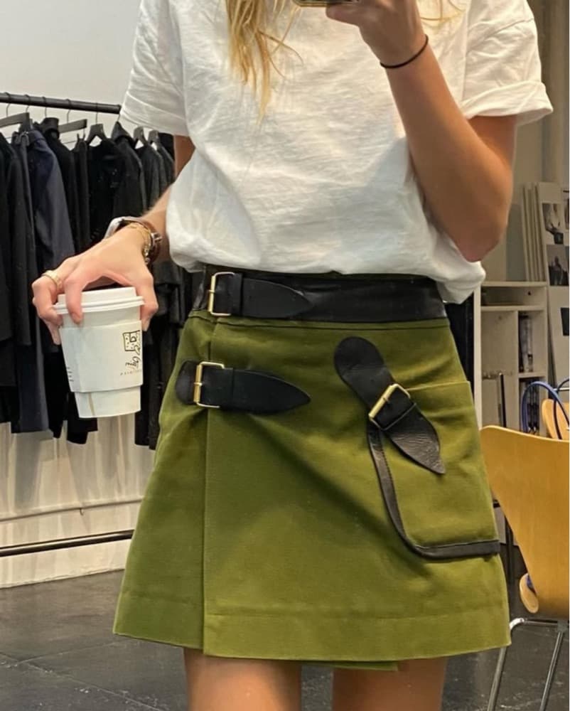 Derek Lam Mini Skirt - Image 4