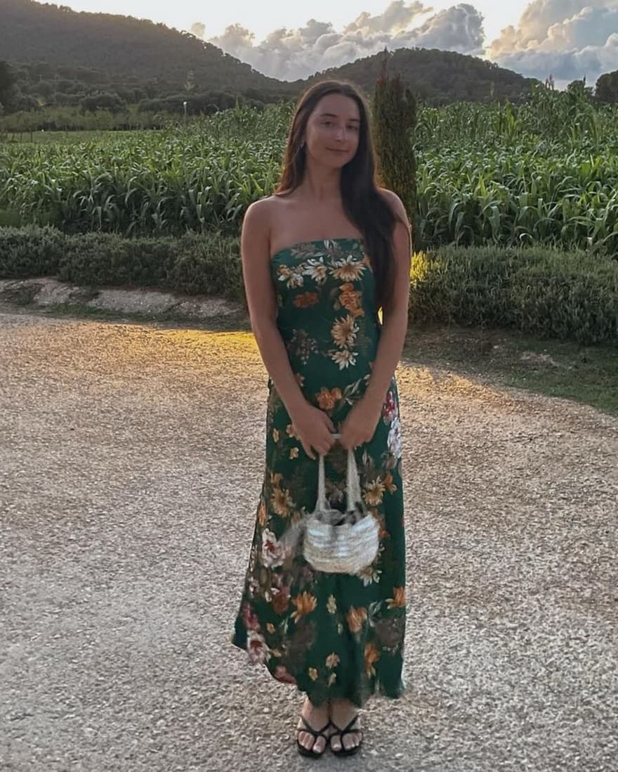 Floral Wedding Guest Dress - Image 4