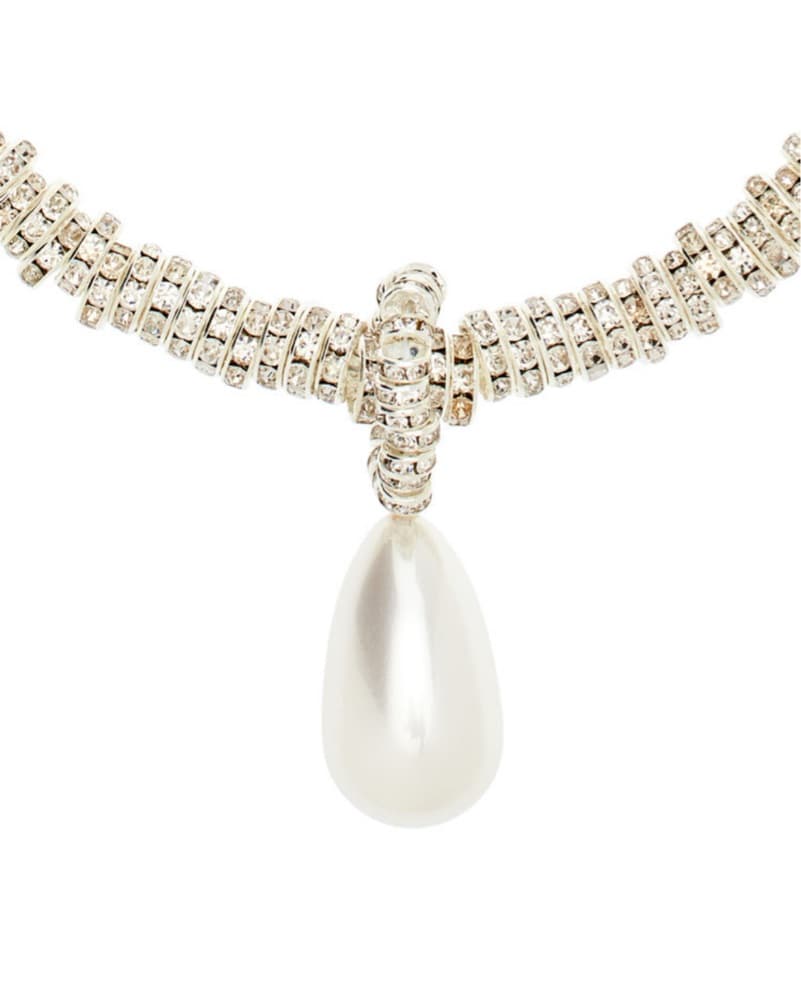 Julietta Pearl Drop Necklace - Image 4