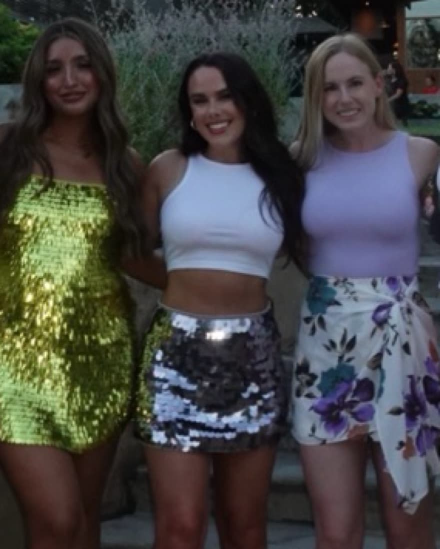 Sequin Mini Skirt - Image 3