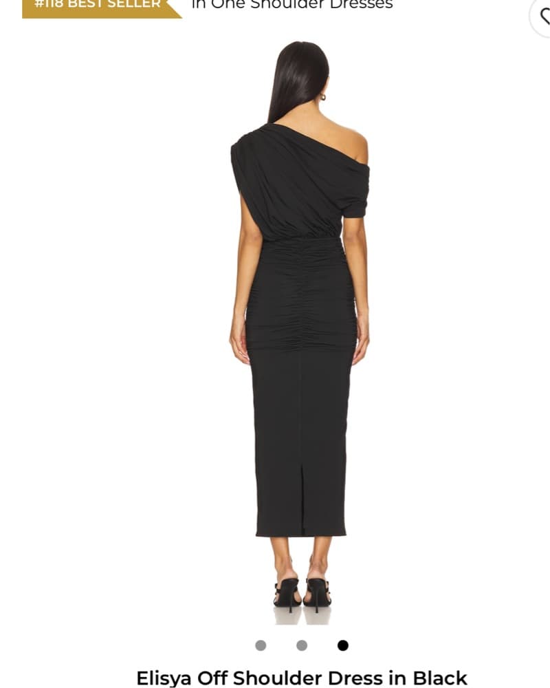 Elisya Off The Shoulder Dress - Image 3
