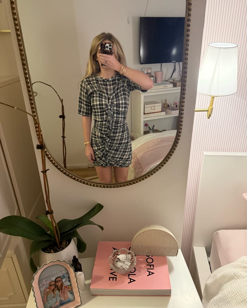 Isabel Marant Etoile Wallace Plaid Dress - Image 3